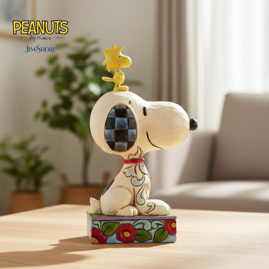 SNOOPY（スヌーピー） 親友 スヌーピーとウッドストック 12.5cm