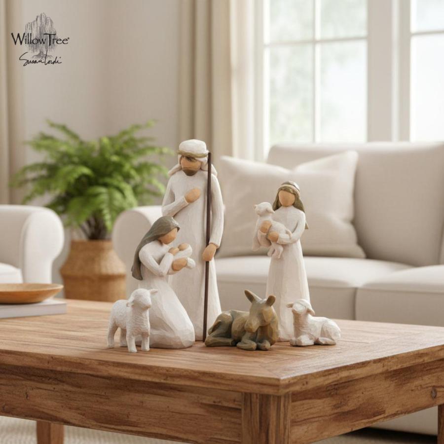 ウィローツリー Nativity - 降誕 24cm | キリスト 降誕セット 馬小屋