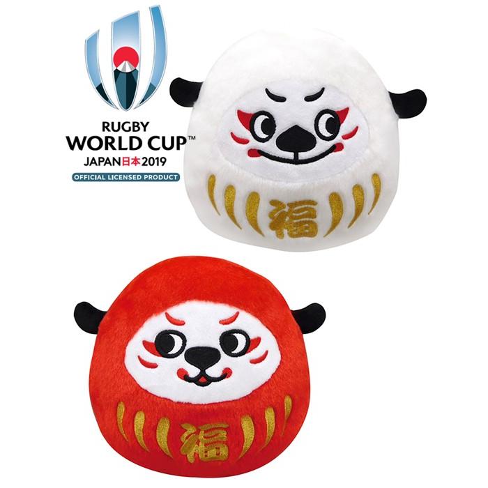 RWC 2019(TM)公式マスコット レンジー 「Ren-G」 だるまぬいぐるみ