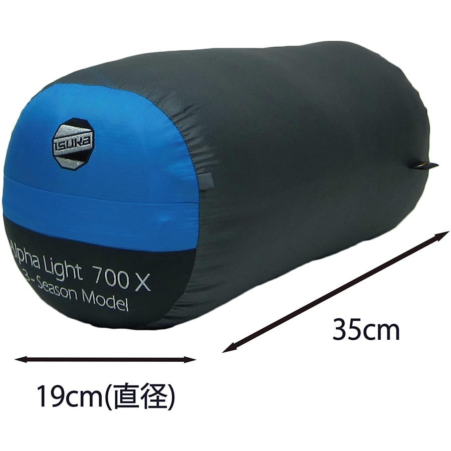 ISUKA（イスカ） 登山 アウトドア キャンプ 寝袋 シュラフ 夏用