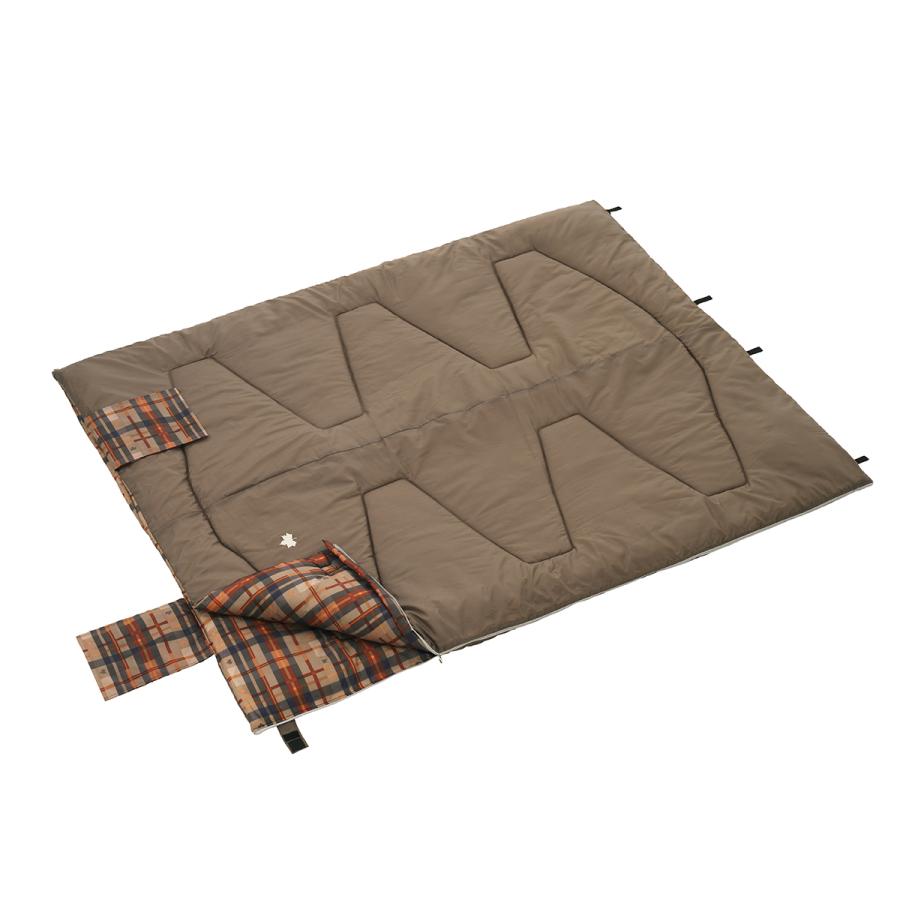 LOGOS（ロゴス） 寝袋 シュラフ 連結 冬 冬用 コンパクト 軽量 封筒型