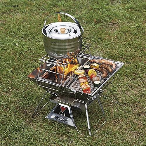 LOGOS（ロゴス） 焚き火台 バーベキューグリル 軽量 コンパクト たき火