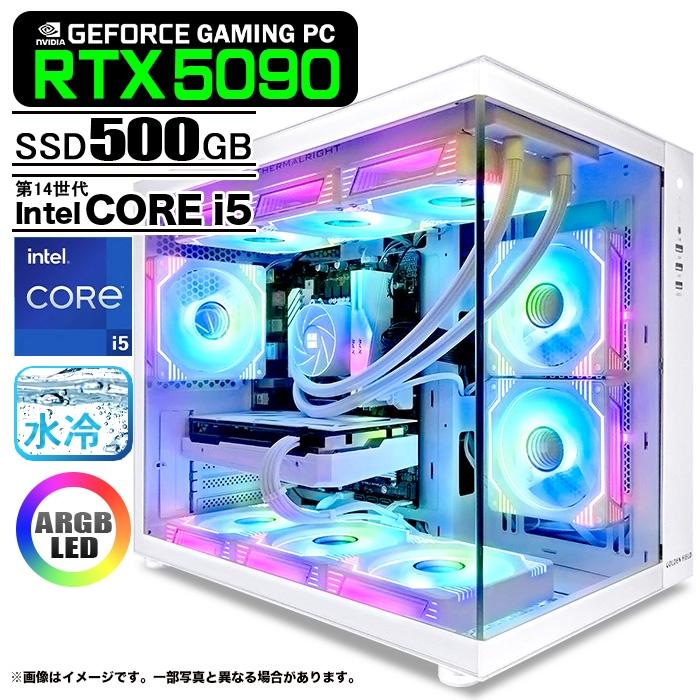 PASOUL ゲーミングPC デスクトップ 海景房 GMQ360 ホワイト GeForce