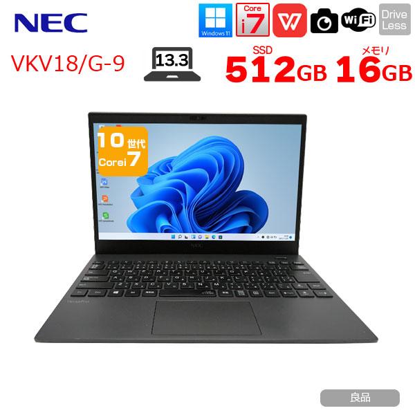 VersaPro 【中古パソコン】NEC VKV18G-9 VS-3 中古 ノート Office