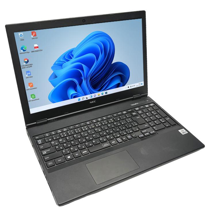 VersaPro NEC VUT16F-Y 中古ノート Win11 第10世代 テンキー カメラ