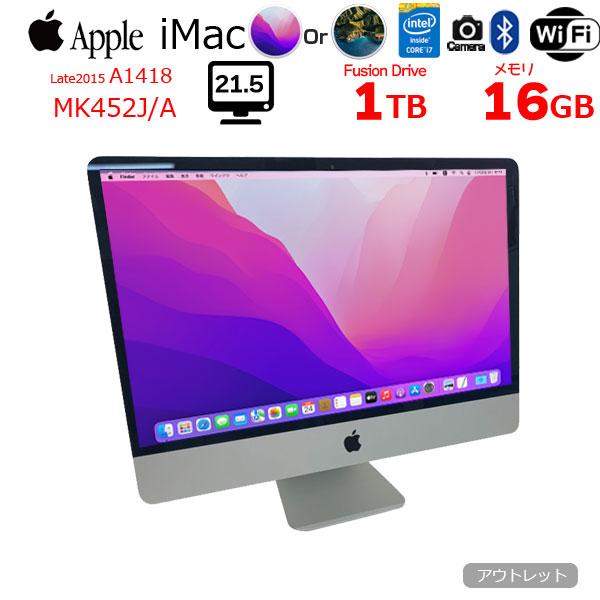 iMac（Apple） Apple iMac 21.5inch MK452J/A A1418 Retina 4K Late