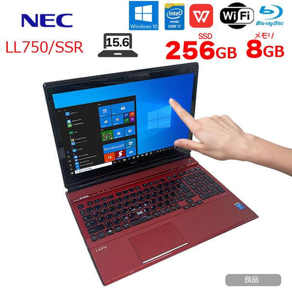 VersaPro NEC LAVIE LL750/SSR 中古 ノート Office Win10 第4世代