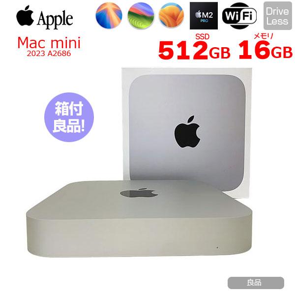Mac mini Apple MNH73J/A A2686 M2 Pro 2023 小型デスク 選べるOS