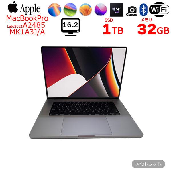 MacBook Pro Apple 16inch MK1A3J/A A2485 Late 2021 TouchID 選べるOS