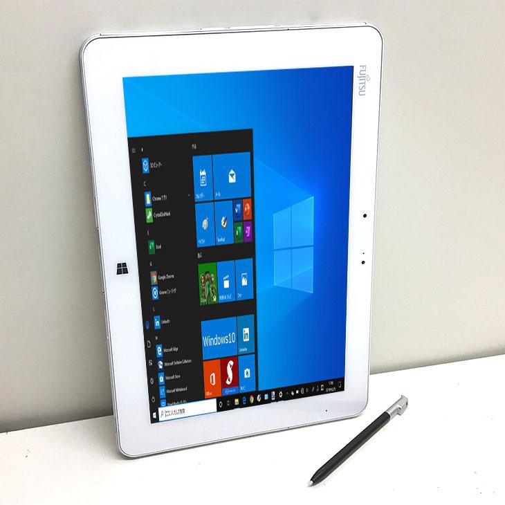 富士通（FUJITSU） ARROWS Tab Q584 中古 タブレット Win10 防水 ペン