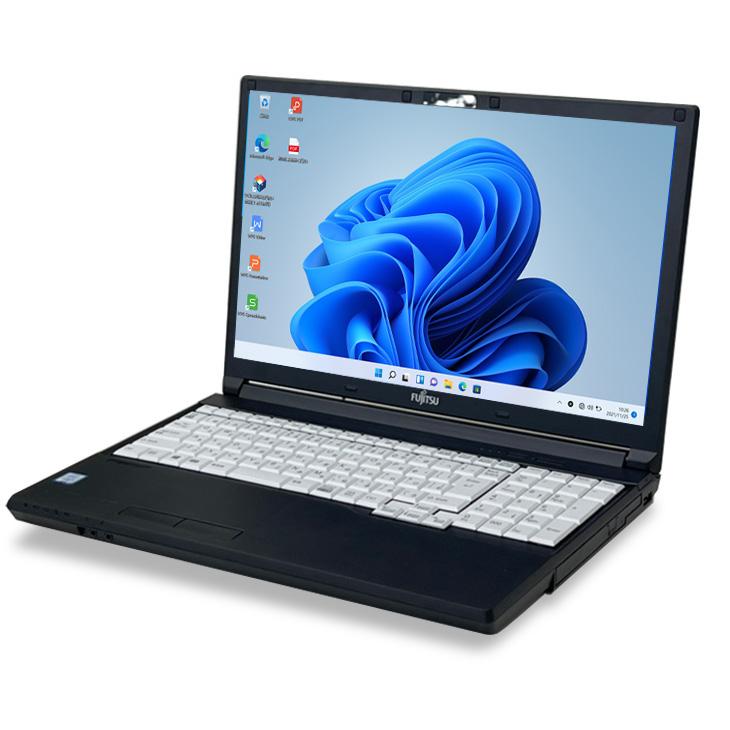 富士通（FUJITSU） LIFEBOOK A577/P 中古 ノートパソコン Office Win10