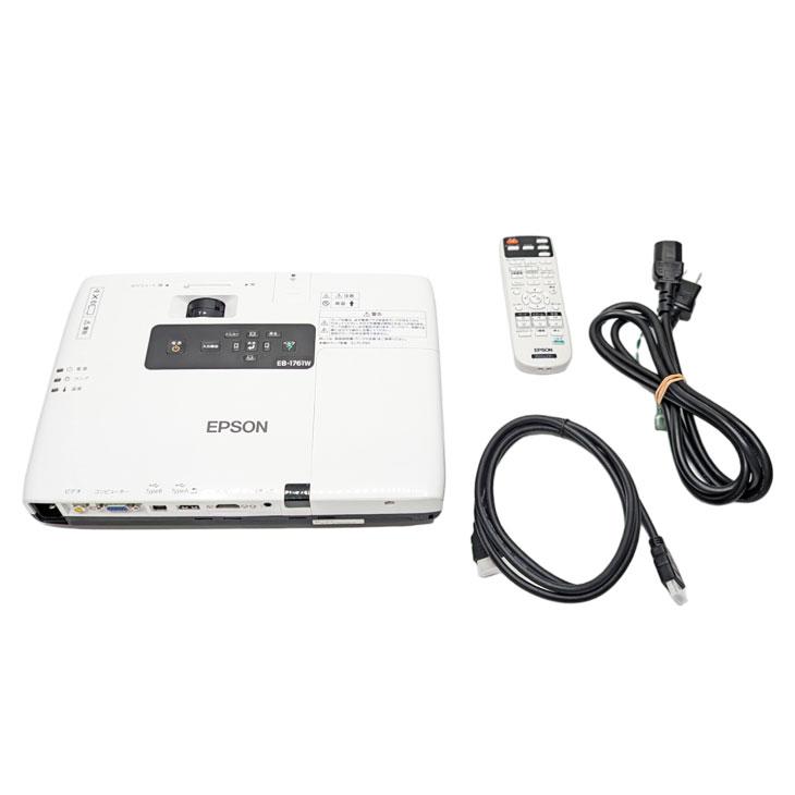 エプソン（EPSON） 液晶プロジェクター EB-1761W 2600lm WXGA 3LCD方式