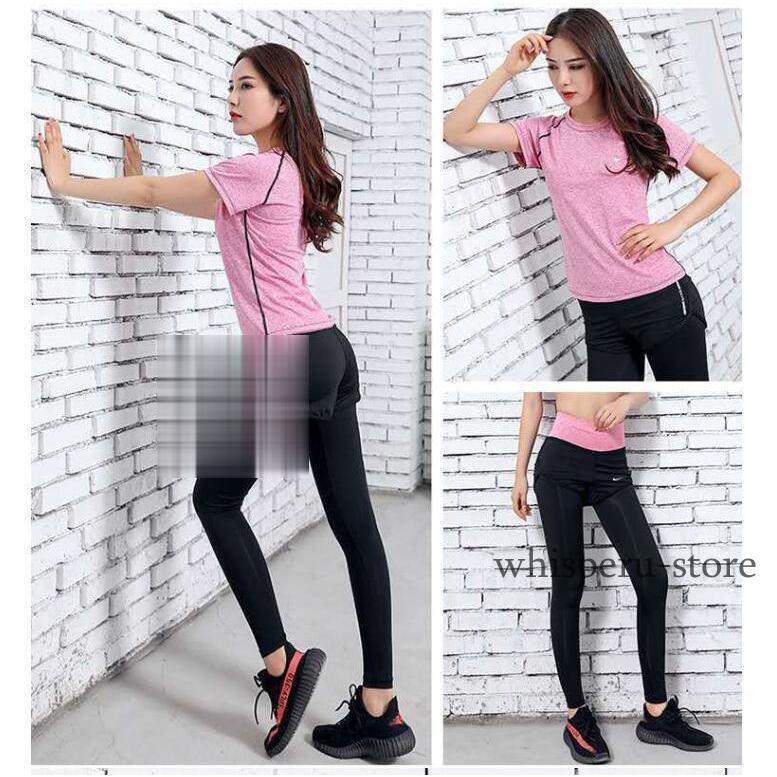 ヨガウェア セット 安い トレーニングウェア レディース 上下 5点