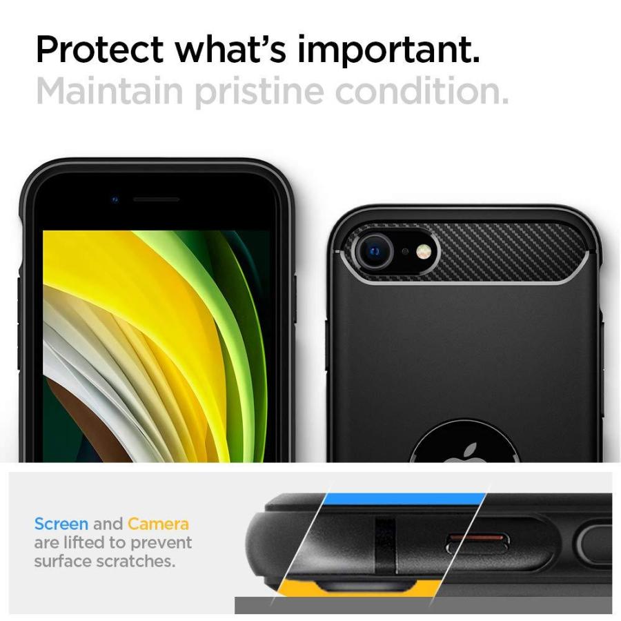 Spigen（シュピゲン） iPhone SE 第2世代 第3世代 / SE2 / SE3 ケース