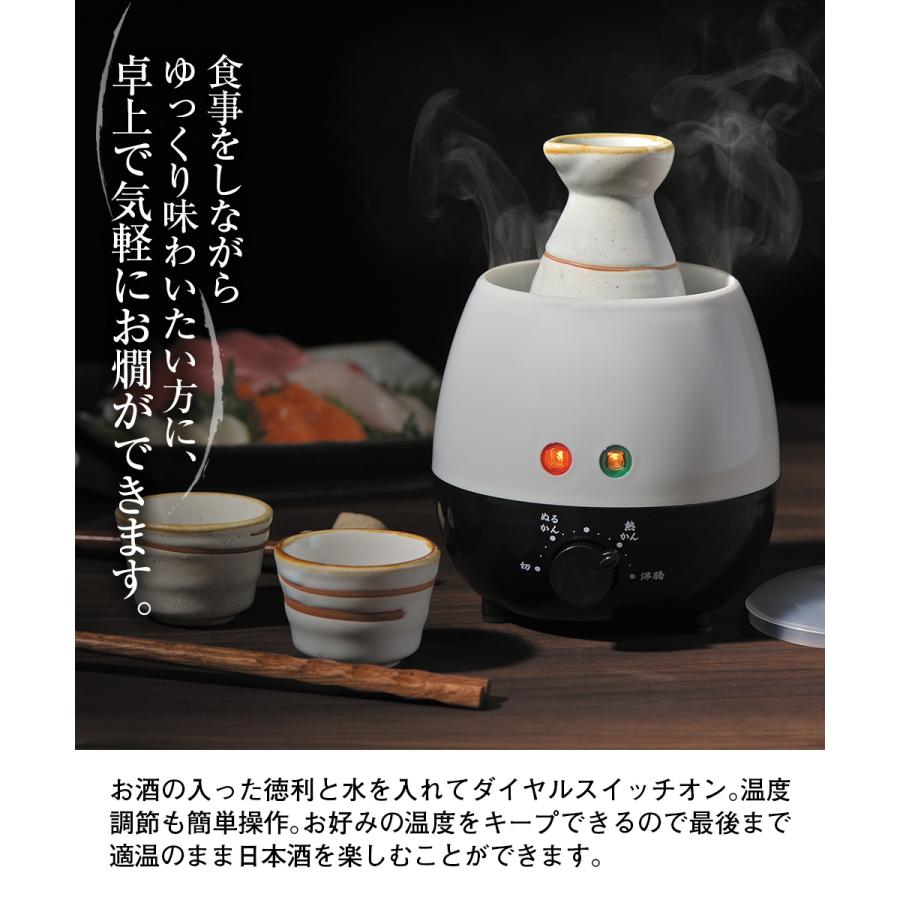 酒燗器 電気 家庭用 酒かん器 熱燗 温燗 上燗 ぬる燗 電気酒燗器