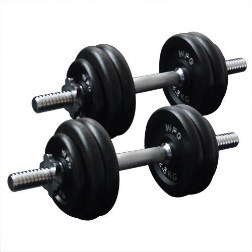 WILD FIT（ワイルドフィット） ダンベルセット 30kg アイアン / 筋トレ