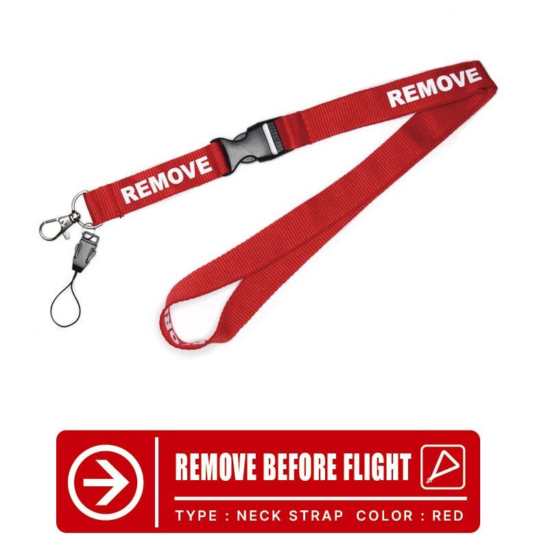 REMOVE BEFORE FLIGHT ネックストラップ NeckStrap Lanyard 分離