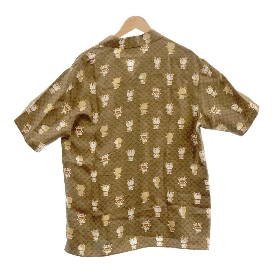 GUCCI（グッチ） 美品 ×ドラえもん 654763 牛えもん シルクオープン