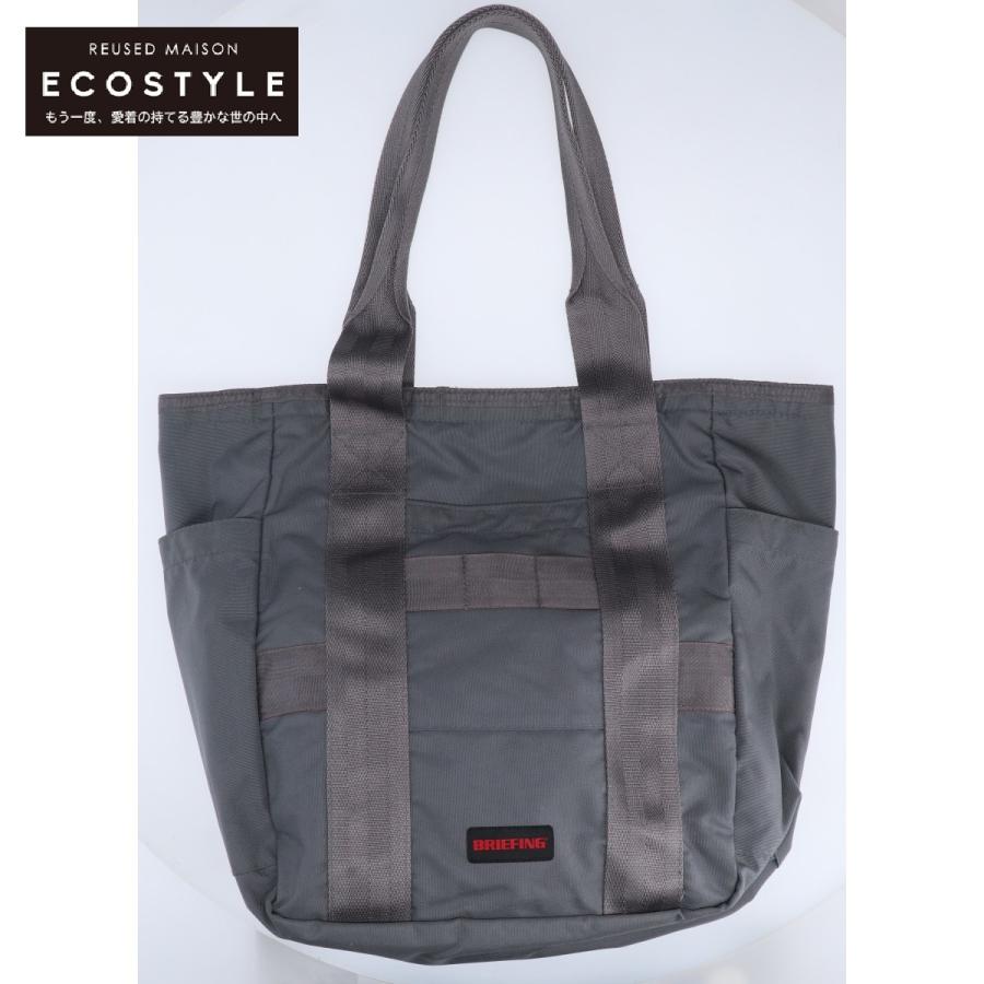 BRIEFING（ブリーフィング） ナイロン ワイド トートバッグ グレー