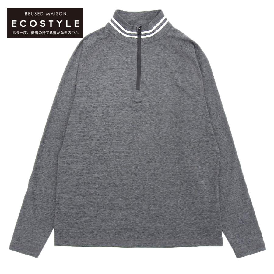 G/FORE ジーフォア ハーフジップ ハイネック トップス メンズ グレー S
