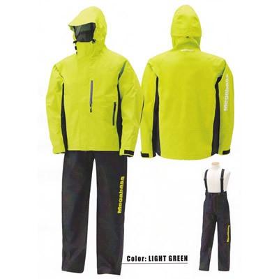 Megabass（メガバス） アクションレインウエア ライトグリーン