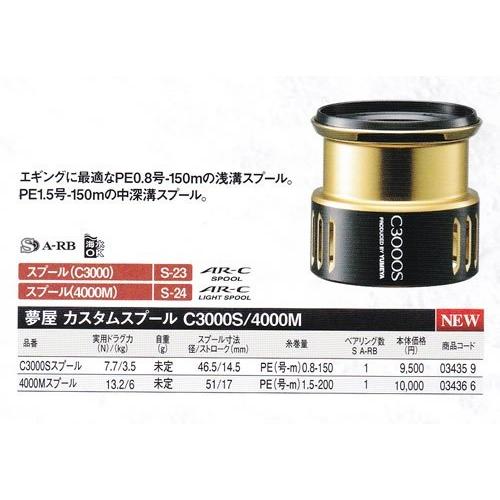 シマノ（SHIMANO） 夢屋 カスタムスプールC3000S : ウインズヤフー店
