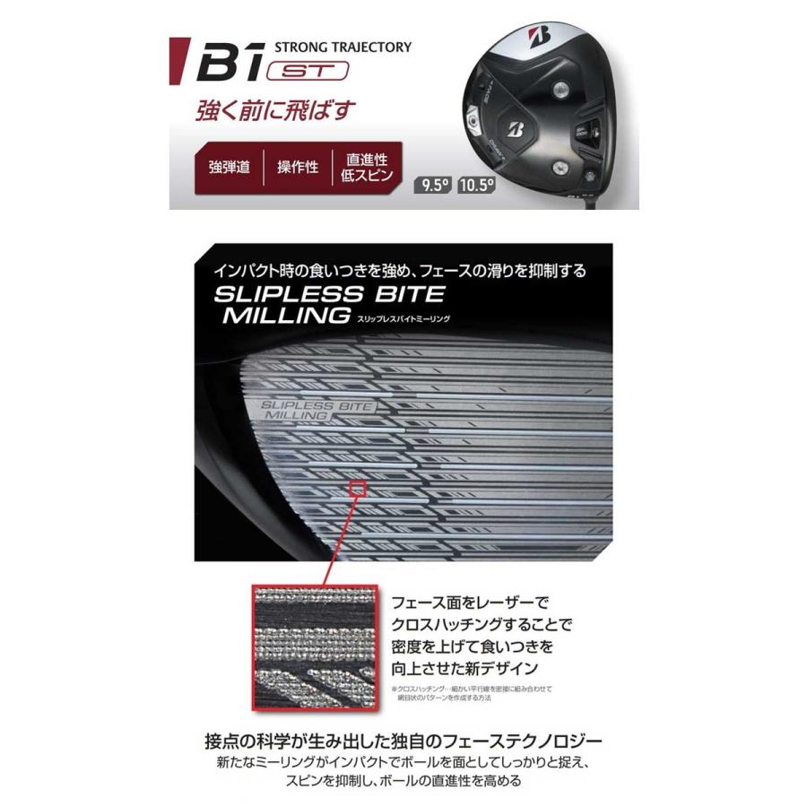 BRIDGESTONE GOLF ブリヂストンゴルフ B1ST ドライバー VENTUS BS6