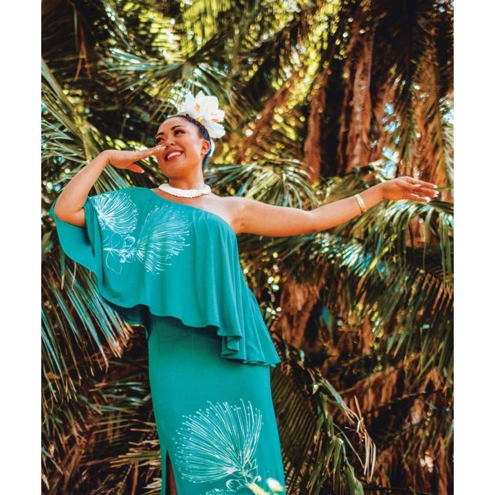 NEW】レフア ケープ＆フレアーワンピース Maunaloa マウナロア