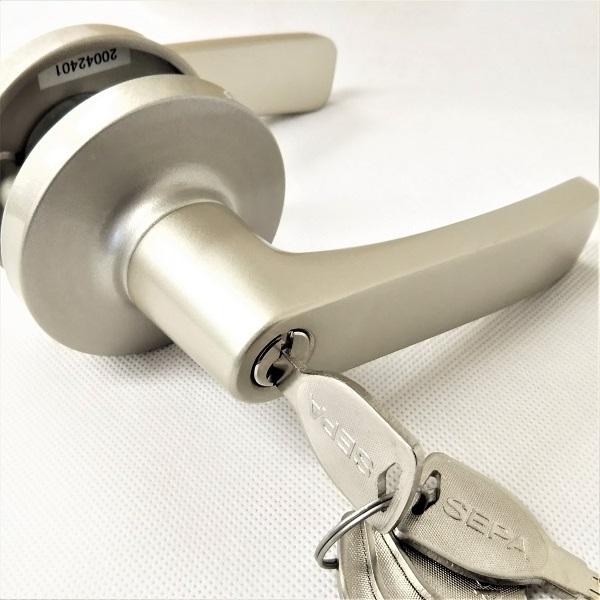 日中製作所（HINAKA） ドアノブ アルミサッシ 取替用 レバーハンドル