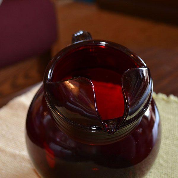 ファイヤーキング（アンカーホッキング） ロイヤルルビー ボウルジャグ