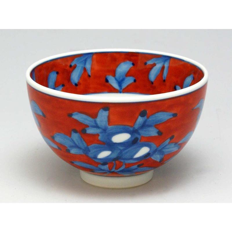 源右衛門窯 赤濃牡丹絵 飯碗 有田焼 ご飯茶碗 : 陶器たて石 Yahoo!店