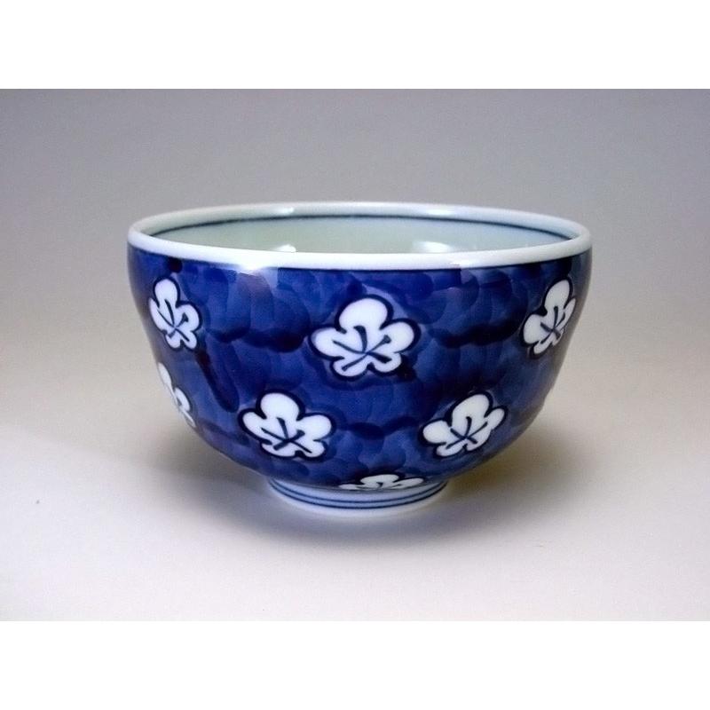 源右衛門窯 古染風梅紋 飯碗 有田焼 ご飯茶碗 : 陶器たて石 Yahoo!店