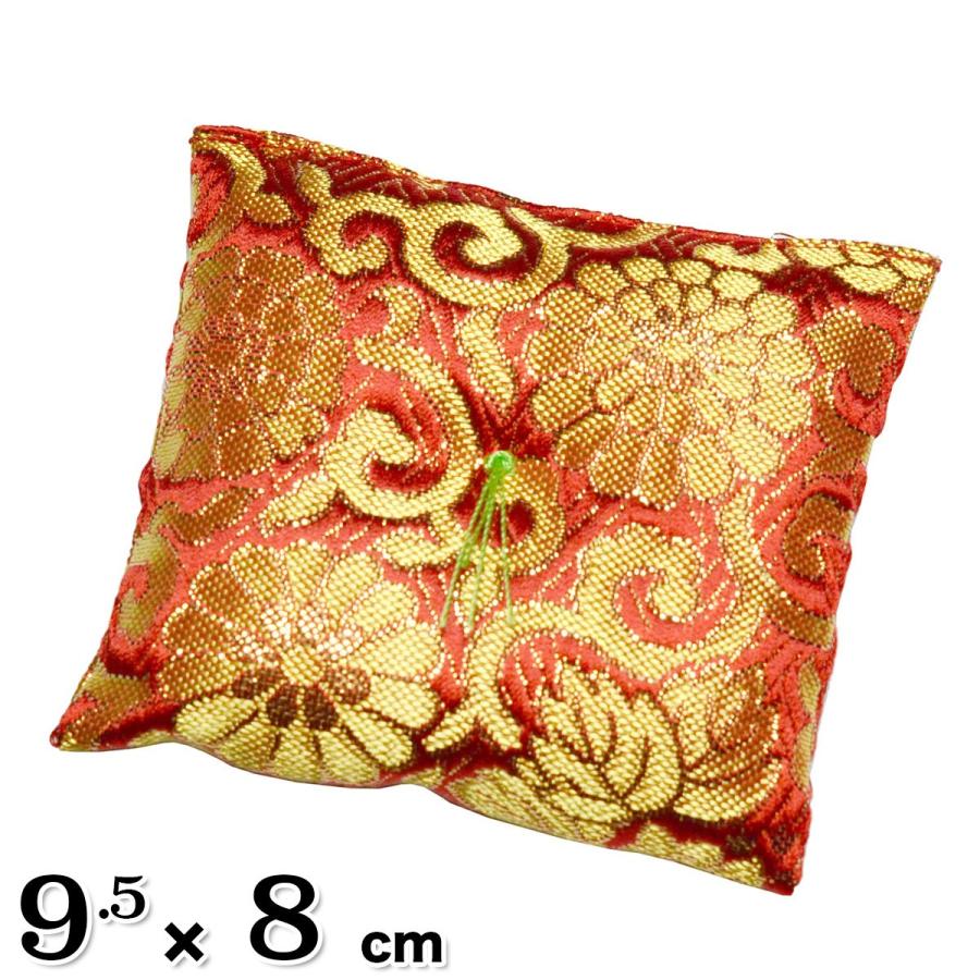 置物用ミニ座布団 唐花金襴（小） [CP5] : 人形の東籬 - 通販 - Yahoo