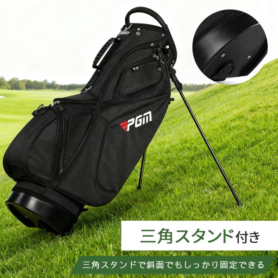 DOMIYA ゴルフバッグ キャディバッグ メンズ レディース 軽量 47インチ