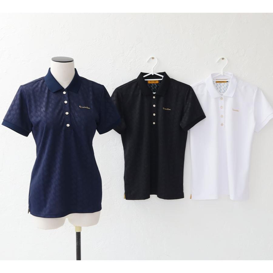 Resurrection セール レザレクション レディース エンボスポロシャツ