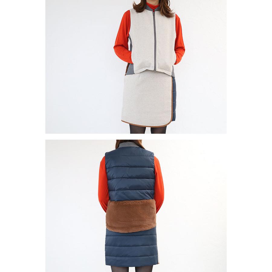 HERG1（エルグワン） ゴルフ PADDED TWEED SKIRT スカート ラップ