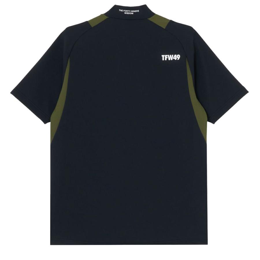 V12（ヴィ・トゥエルヴ） TFW49 SIDE MESH SHORT SLEEVE MOCKNECK