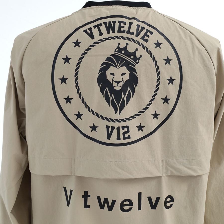 V12（ヴィ・トゥエルヴ） ヴィトゥエルブ ゴルフ ナイロンプルオーバー