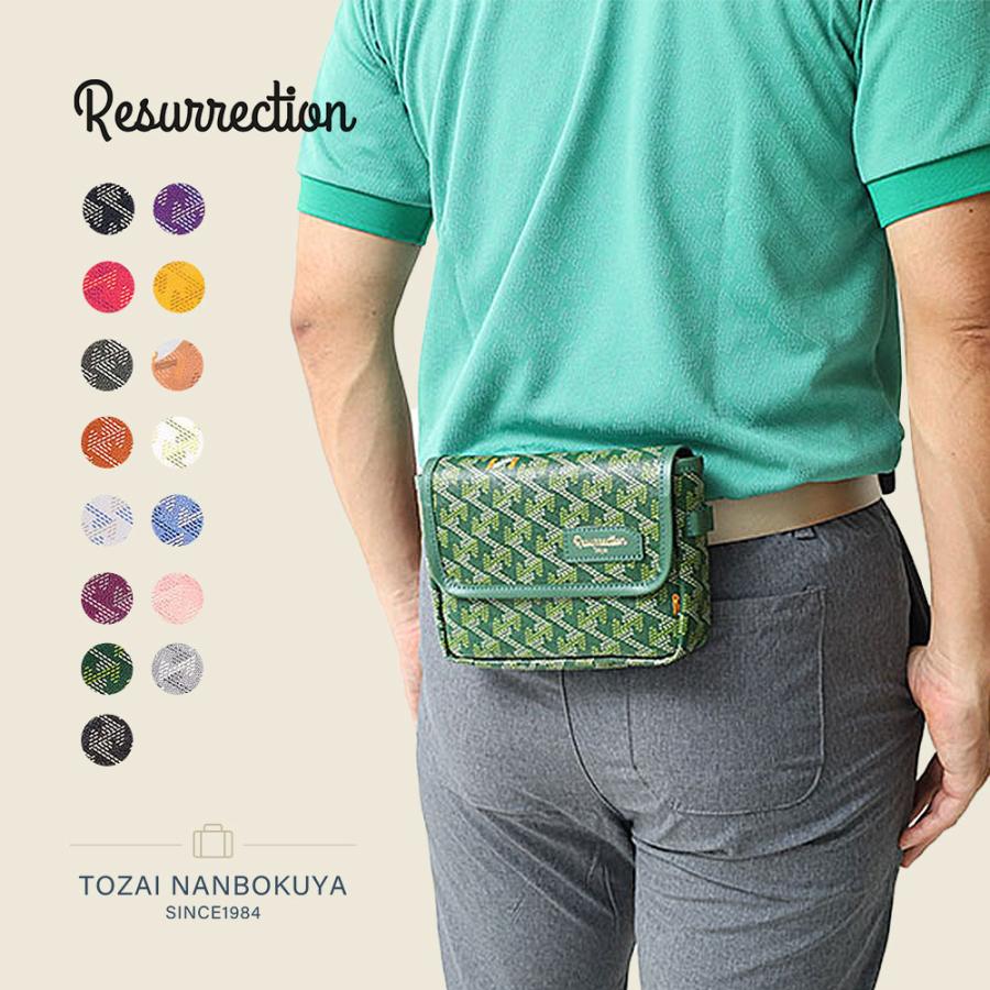 Resurrection レザレクション ゴルフ アイクス ウエストポーチ Aix No