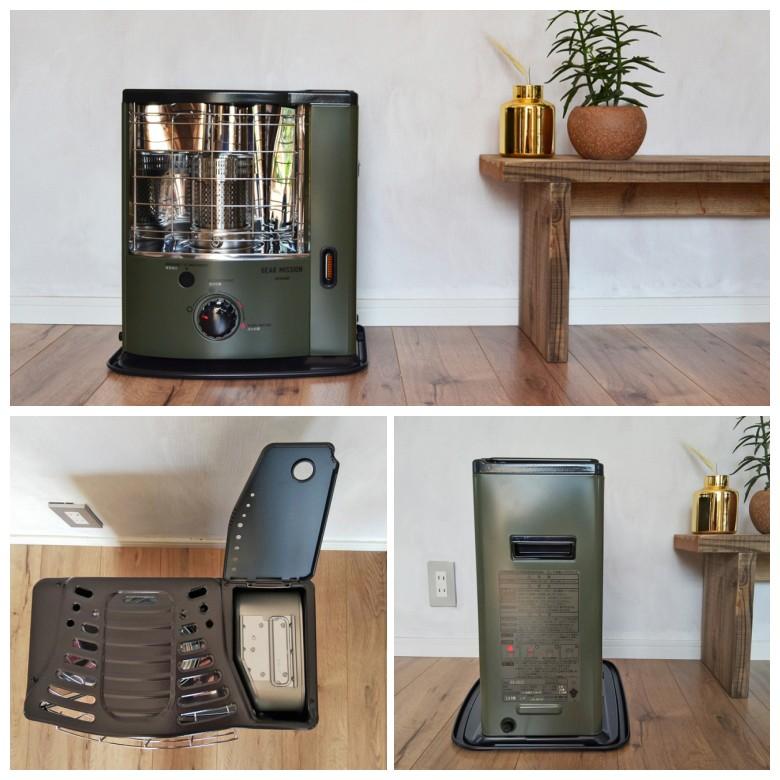 TOYOTOMI（トヨトミ） 石油 ストーブ RS-GE23 (G) オリーブ : タウン