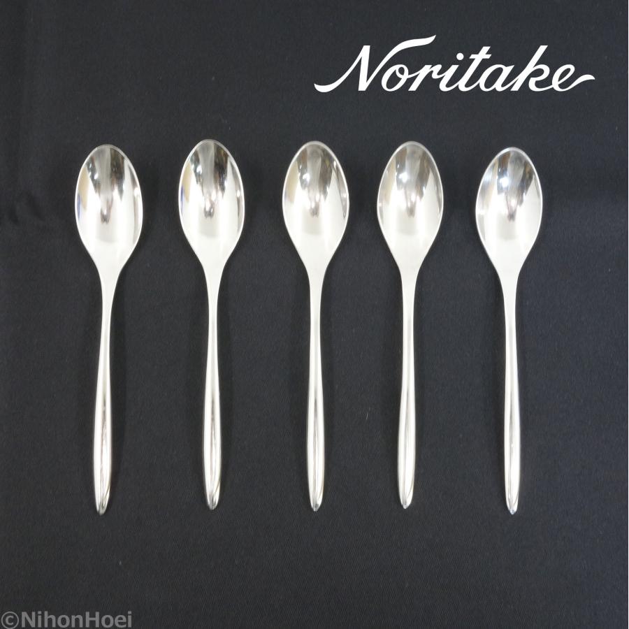 ノリタケ 送料無料 ◇ デザート スプーン/190mm 5本セット ◇ 在庫16
