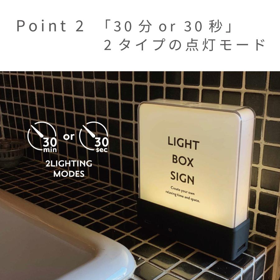 卓上ライト 壁掛けライト LIGHT BOX SIGN ライトボックスサイン