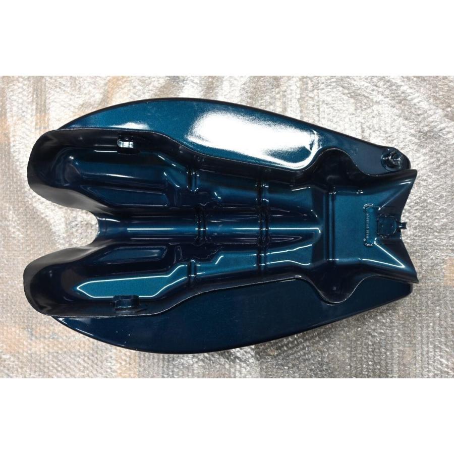 K-073 新品 Z1 Z2 750RS ロングピッチ 青玉虫 ガソリンタンク MRS