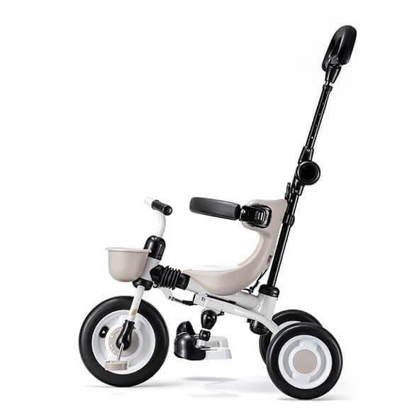 折りたたみおさんぽコンポ ベージュ 三輪車 アイデス 1.5歳 ハンドル
