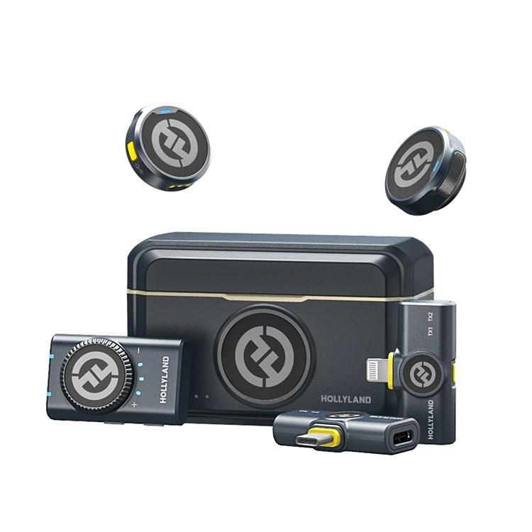 Hollyland Lark M2 Combo (Shine Charcoal)【Spring Sale】 : TOHASEN