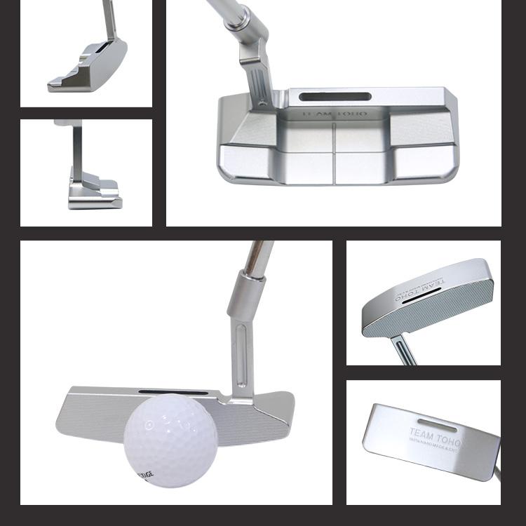 東邦ゴルフ パター 軟鉄削り出し スピンコントロールパター スリット