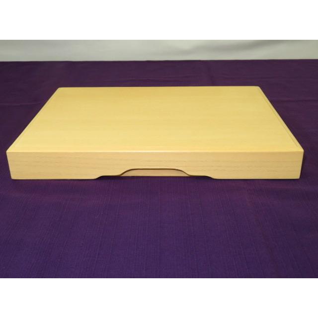 将棋駒箱 トウシンオリジナル/日本産桐使用とのこ仕上傾斜七段高級将棋