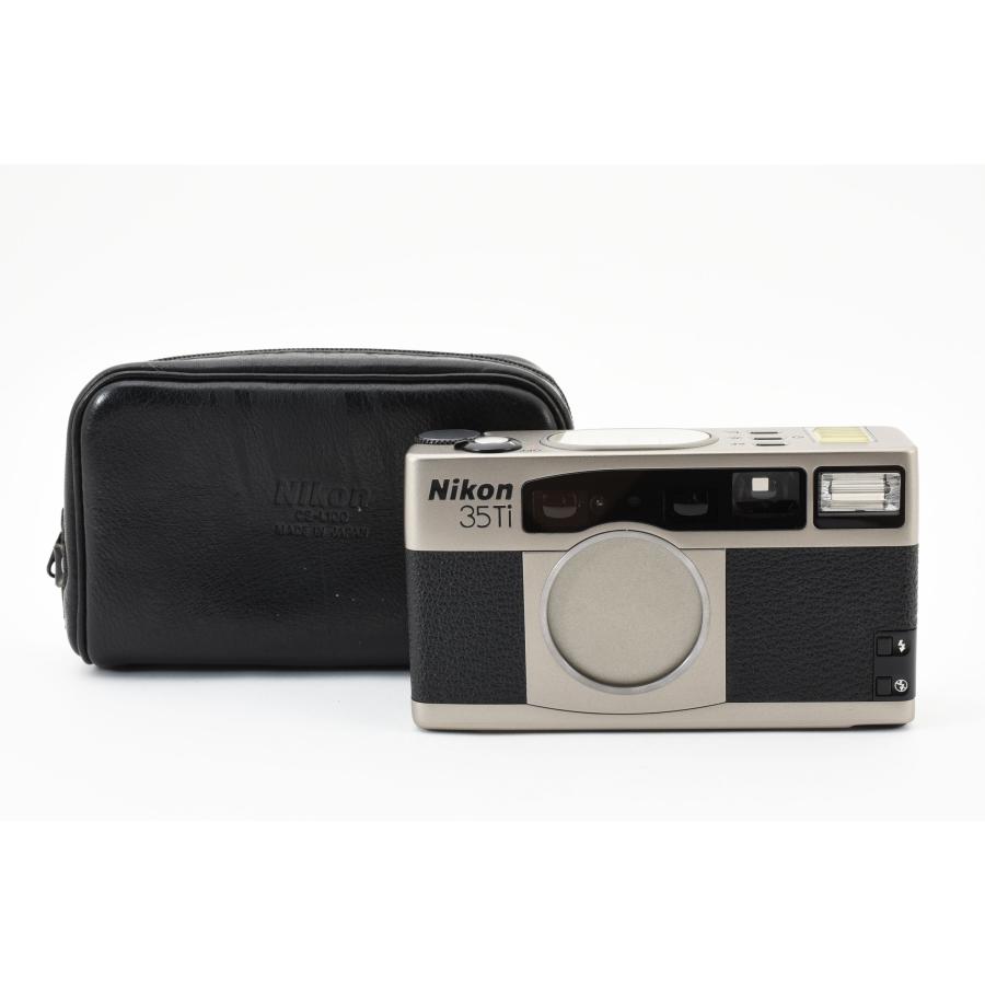 美品 Nikon 35Ti コンパクトフィルムカメラ ニコン 動作確認済