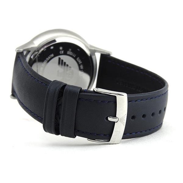 EMPORIO ARMANI エンポリオアルマーニ クロノグラフ 革ベルト レザー