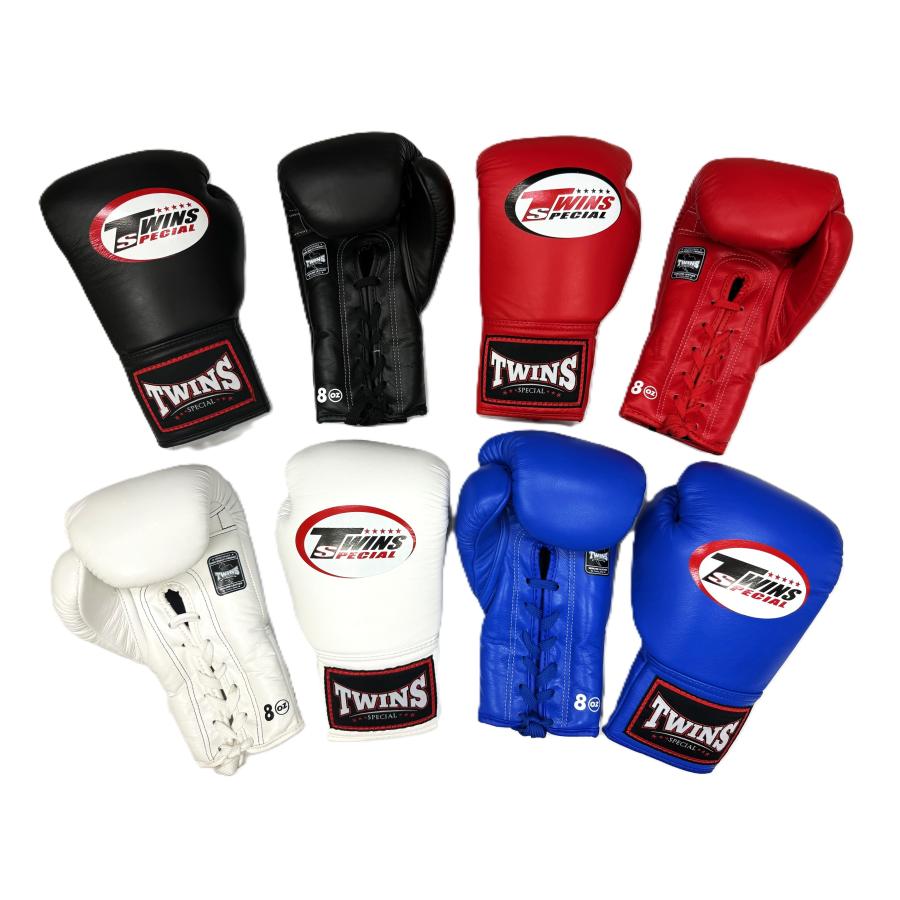 ツインズ TWINS ボクシンググローブ 6oz 本革製 ヒモ式 試合